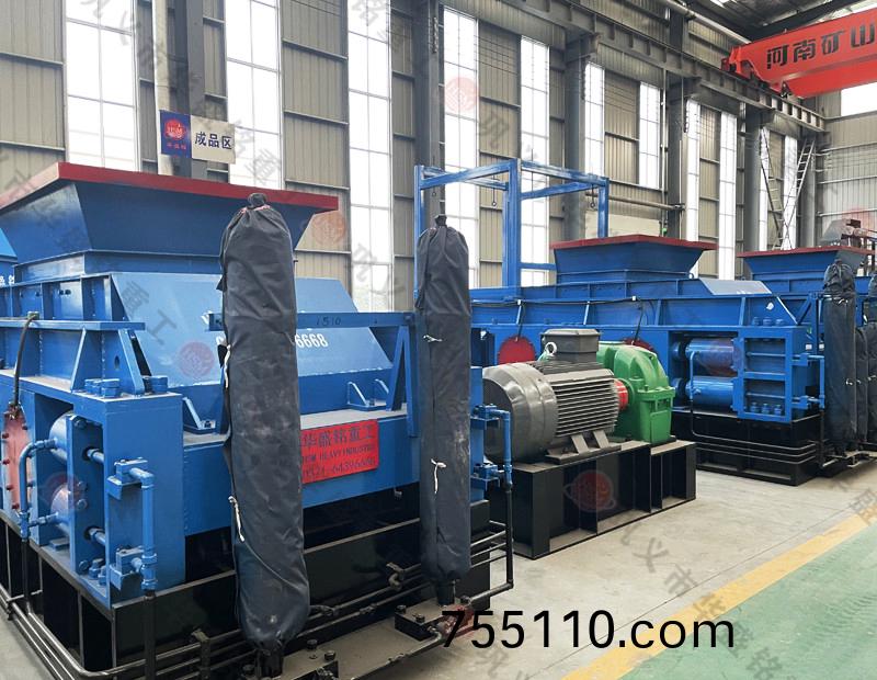 河卵石對輥製沙機