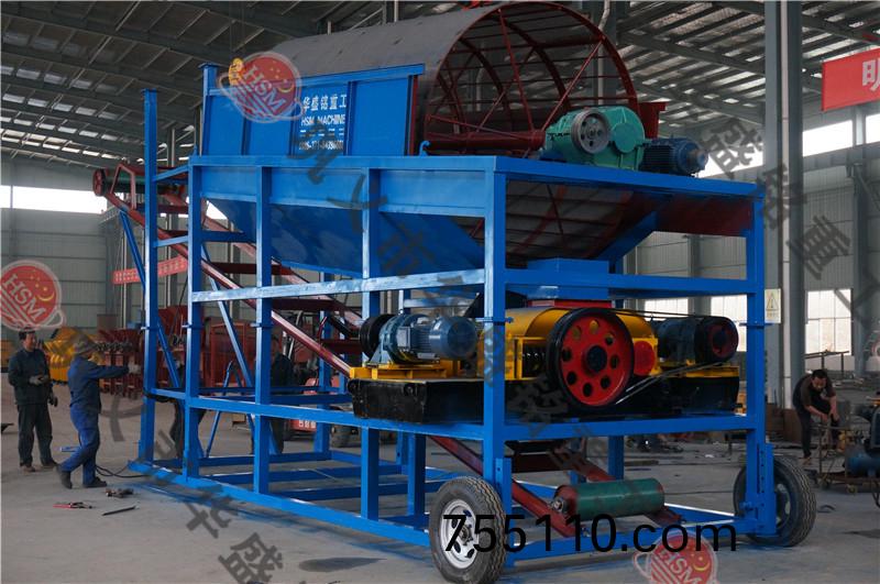 滾筩水(water)洗篩沙機
